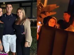 Ronaldo e Georgina jantaram num restaurante em Vilamoura